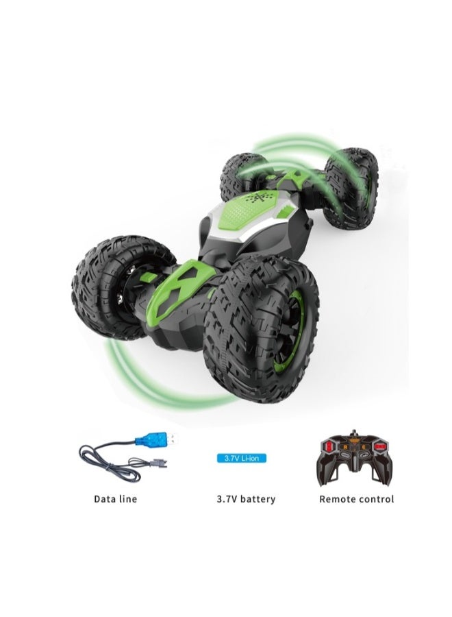Double-Sided Remote Control Twist Stunt Car with 360-Degree Rotation - Image 1